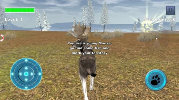 麋鹿北极生存模拟