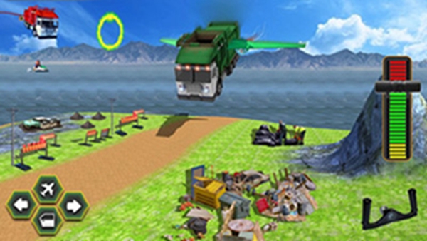 飞行垃圾车模拟驾驶