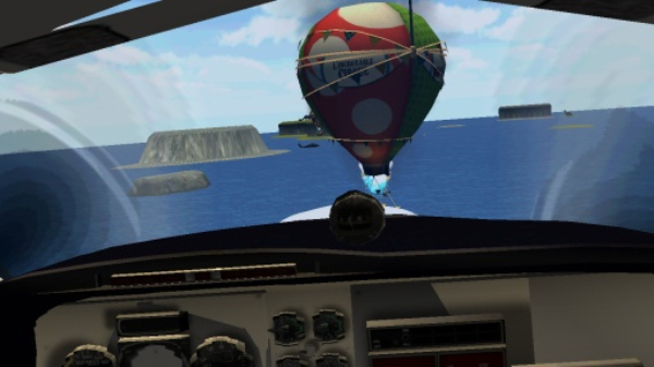 虚拟现实飞机飞行模拟