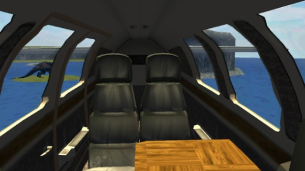 虚拟现实飞机飞行模拟