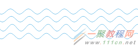 cdr中怎么绘制标准波浪线cdr中标准波浪线绘制教程