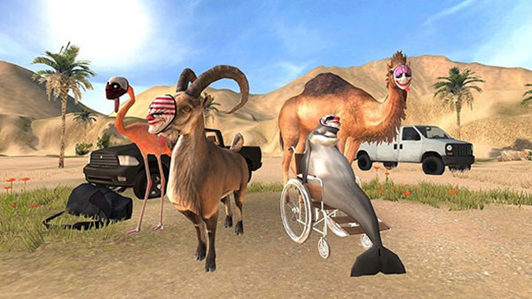 模拟山羊收获日沙漠版