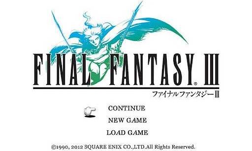最终幻想3fc日版