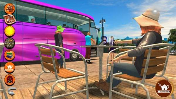 旅游客车3D驾驶