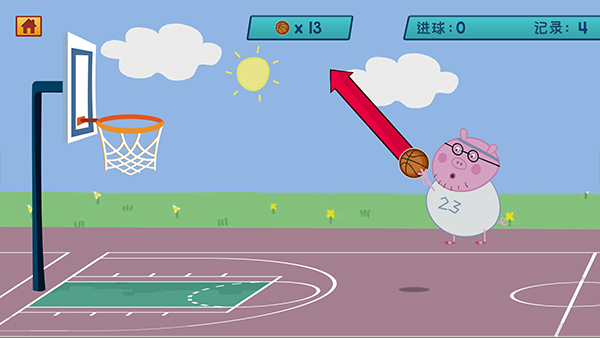 猪爸爸打篮球2024版