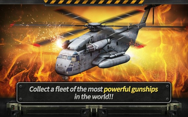 炮艇战3D直升机破解版